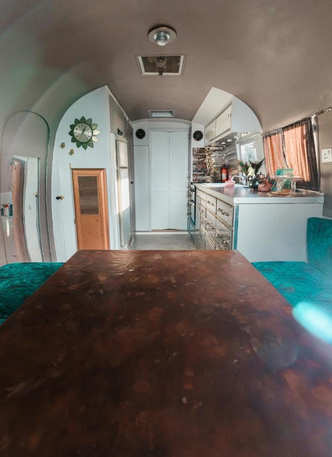 Silver Airstream Glamping & Rental Chichester Exterior foto