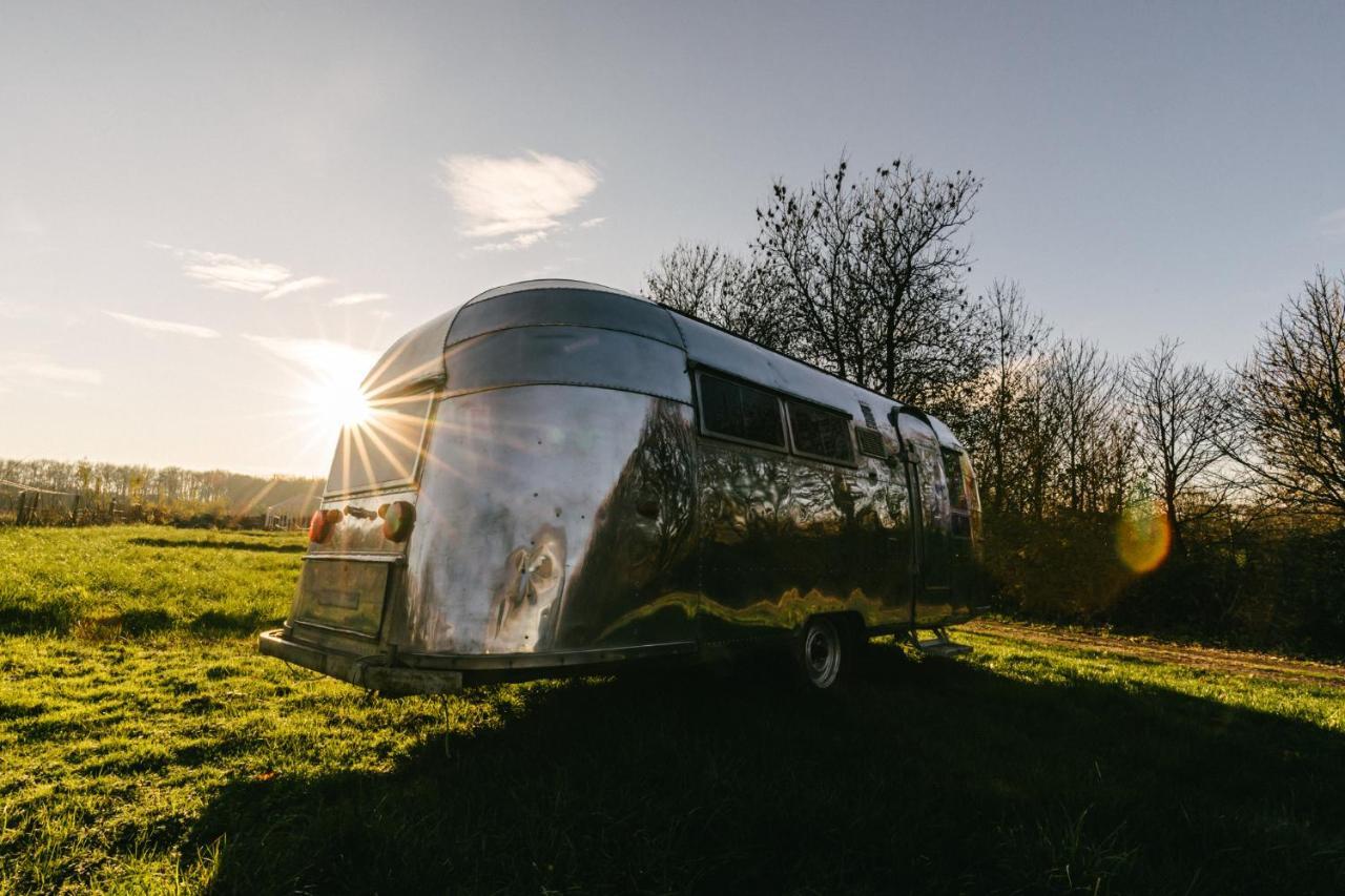 Silver Airstream Glamping & Rental Chichester Exterior foto